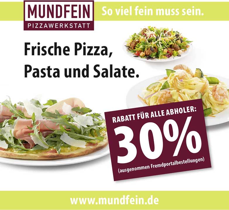 Mundfein Pizzawerkstatt und Bringdienst in Braunschweig