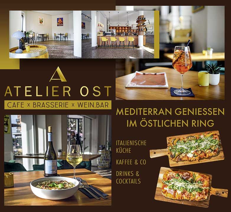 Atelier Ost - Cafe, Brasserie, Weinbar Braunschweig