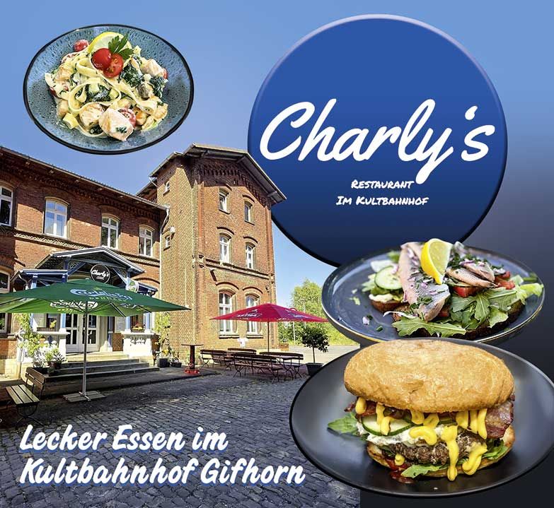 Charly’s Restaurant - Kultbahnhof Gifhorn