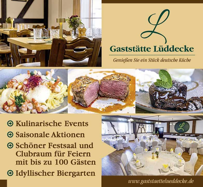 Gaststätte Lüddecke - Deutsches Restaurant Cremlingen-Hordorf